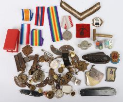 Military Badges and Curious