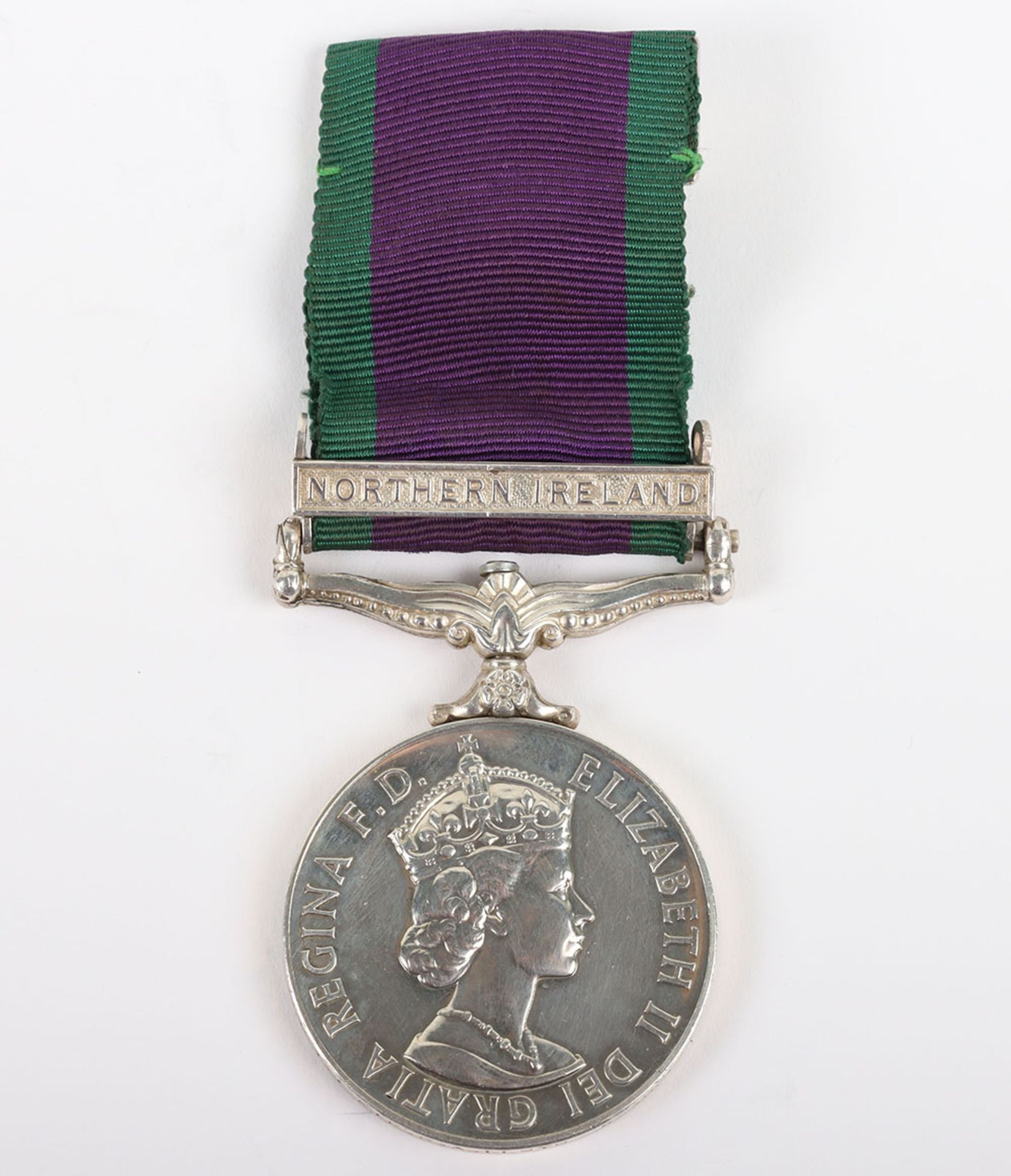 A General Service medal to the Royal Anglian Regiment for Service in Northern Ireland