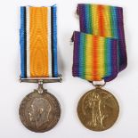 A pair of Great War medals to the 2nd Battalion Royal Inniskilling Fusiliers