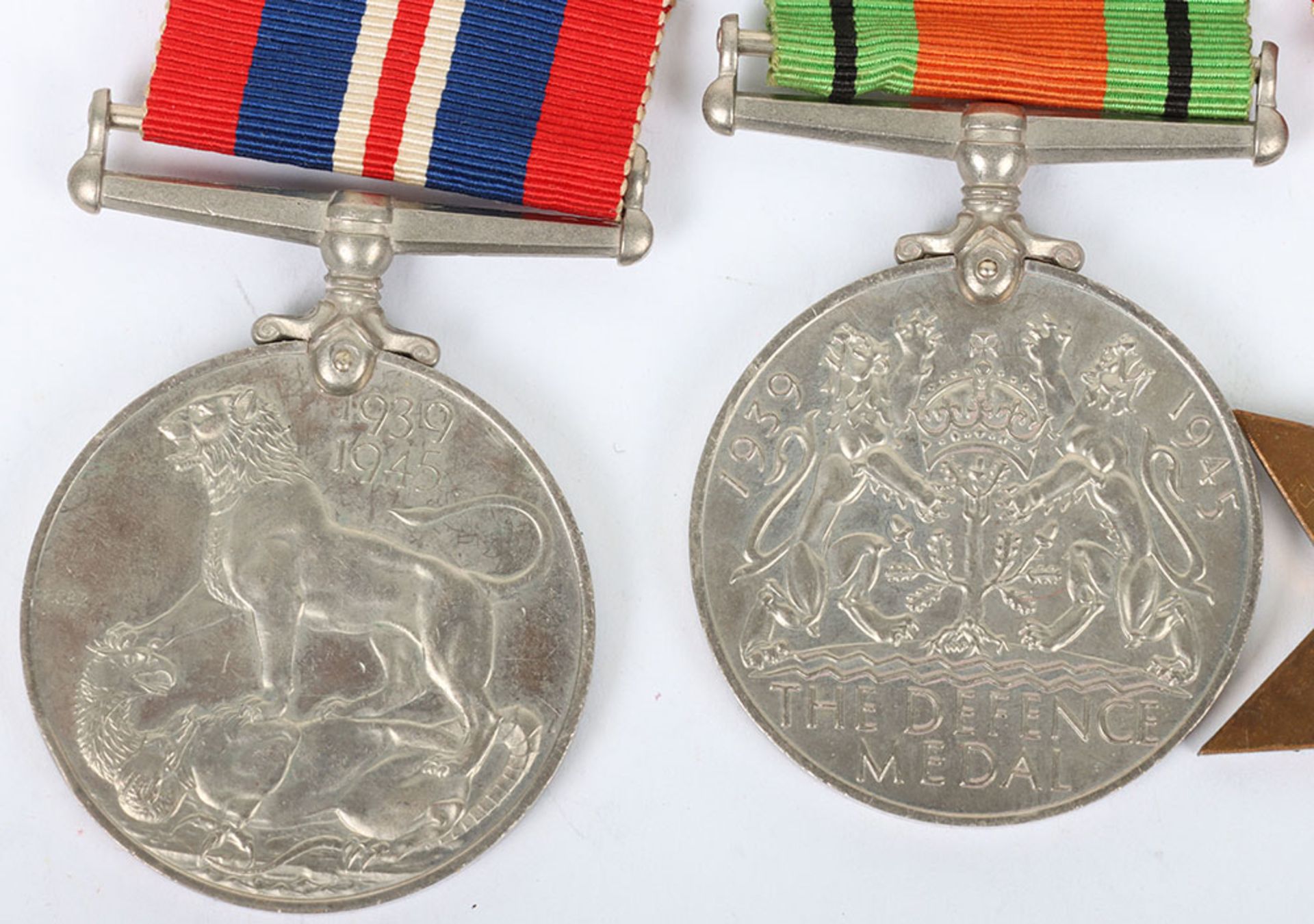 WW2 British Campaign Medal Group - Image 3 of 4