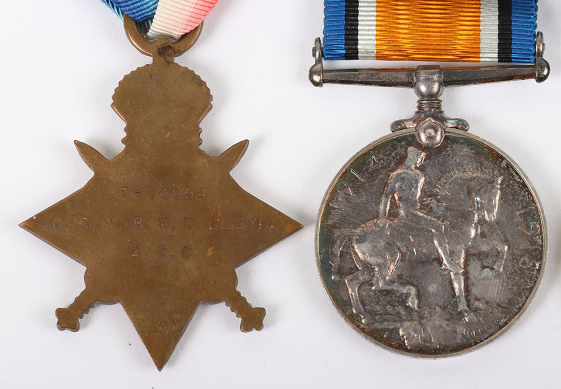 A Great War Long Service medal group of 4 to a Warrant Officer who served 21 years and 79 days in th - Image 7 of 8