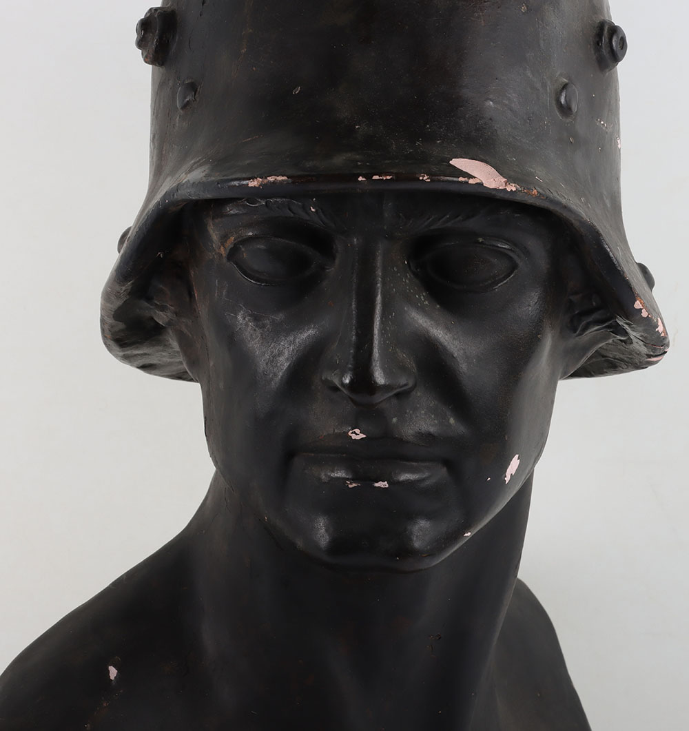 Large Bust in the Form of ‘The Hero German Soldier’ - Image 4 of 8