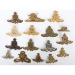 Assortment of Royal Artillery Officers & other ranks cap badges