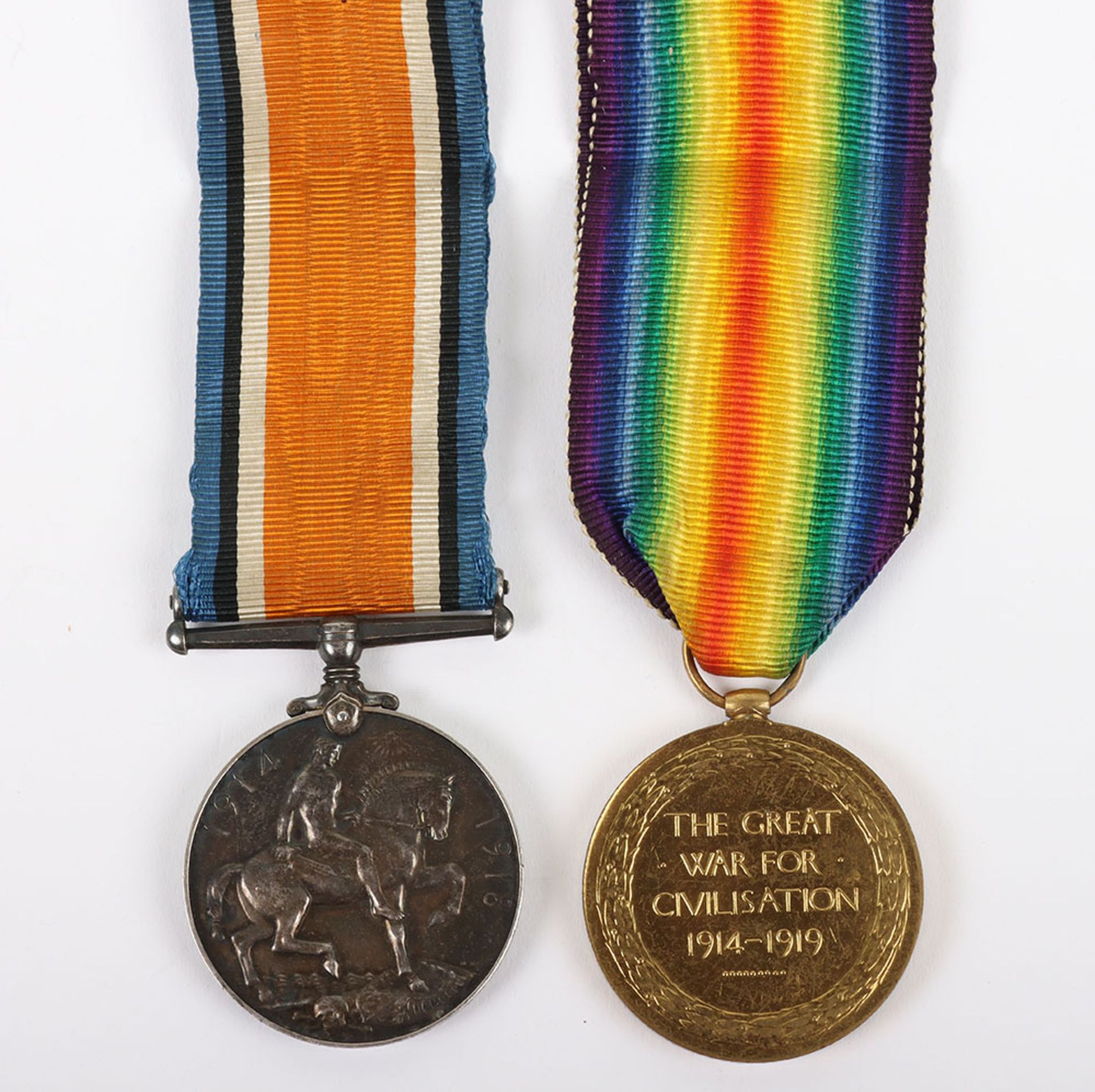 A pair of Great War medals to a lady serving in the Queen Mary’s Army Auxiliary Corps - Bild 4 aus 5