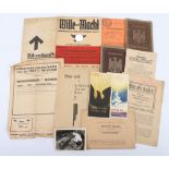 German Third Reich Paperwork