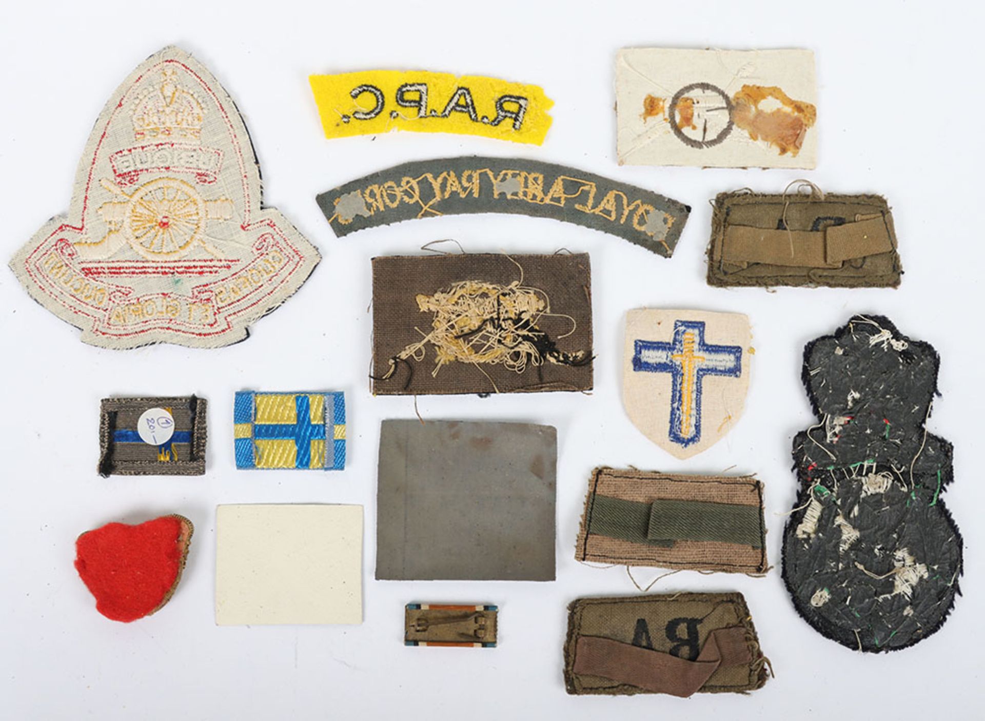 Small assortment of British Army cloth badges - Bild 2 aus 2