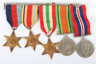 WW2 British Campaign Medal Group