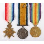 A 1914-15 star medal trio to the Royal Army Medical Corps for service in the 6th London Field Ambula