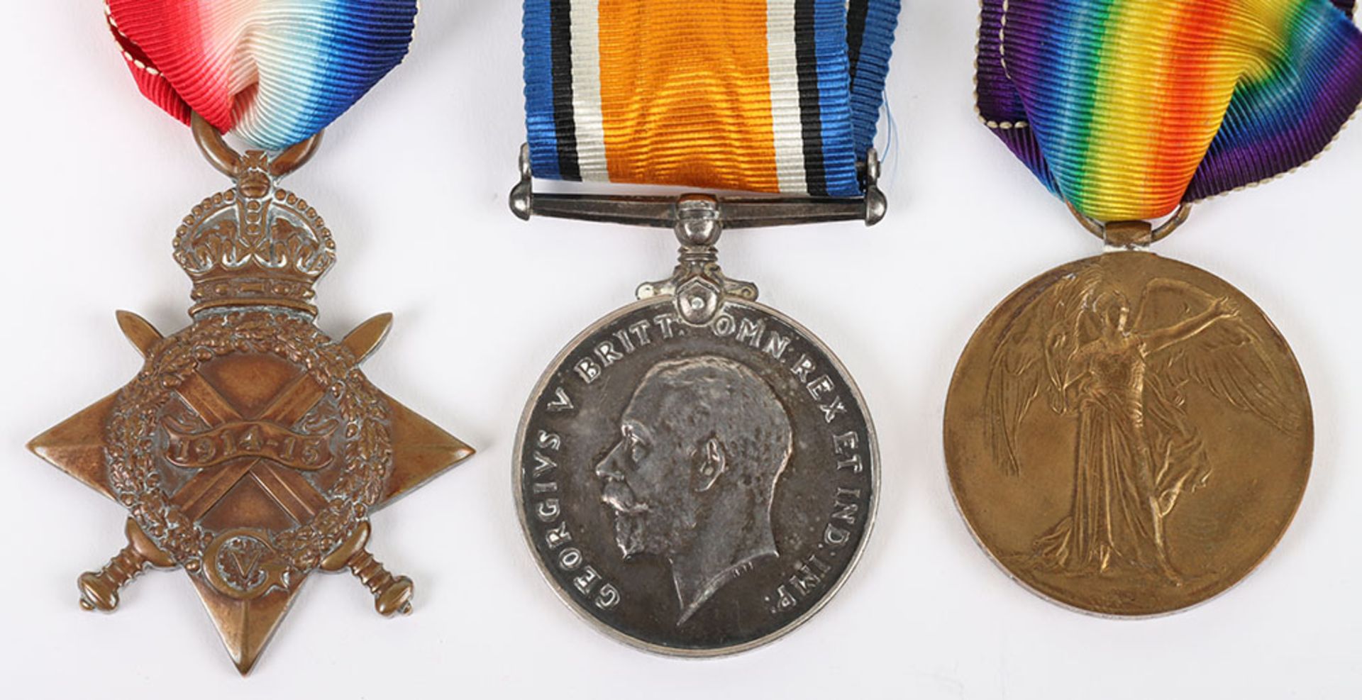 A Great War 1914-15 star medal trio to a Chief Petty Officer in the Royal Navy - Image 2 of 5