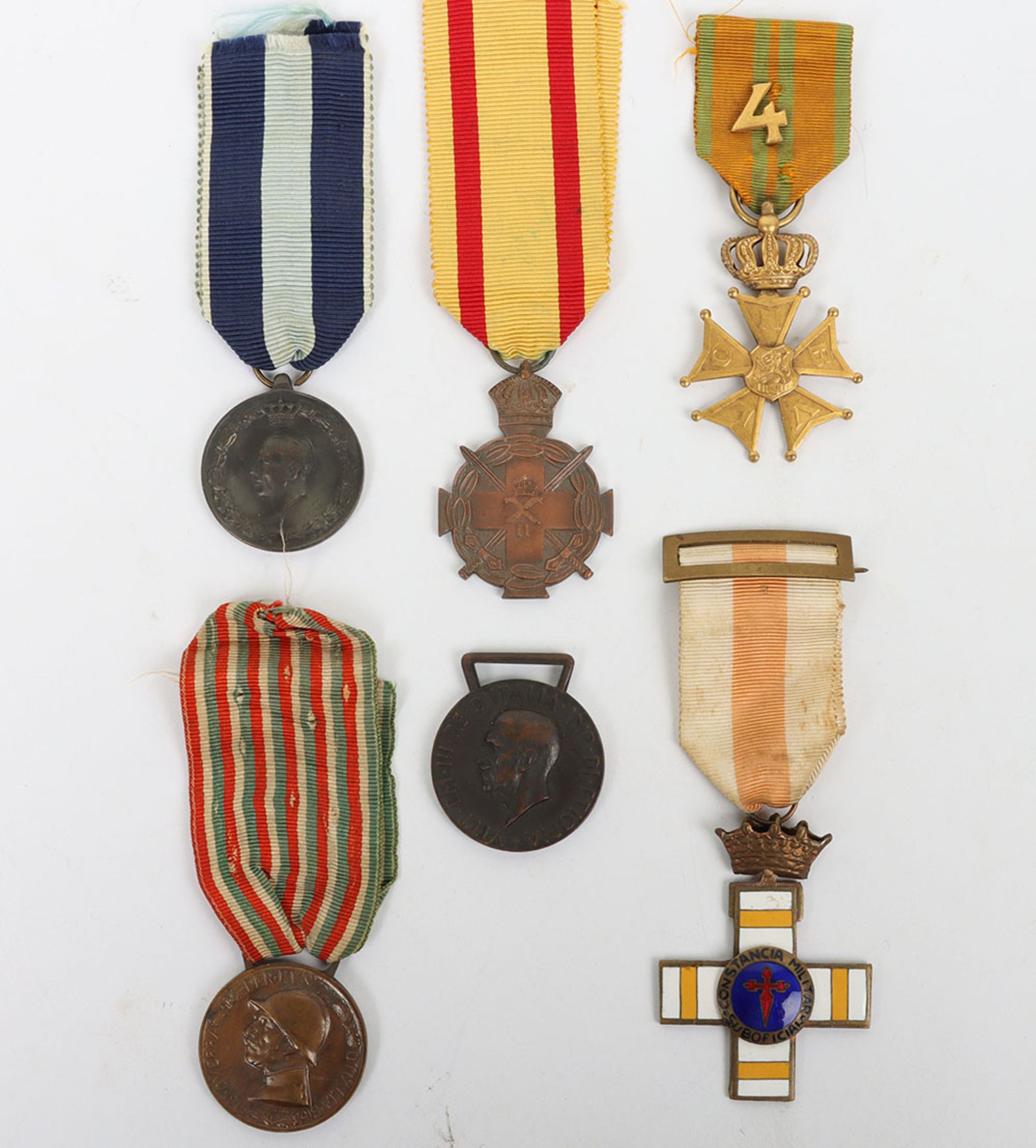 Grouping of European Military Medals