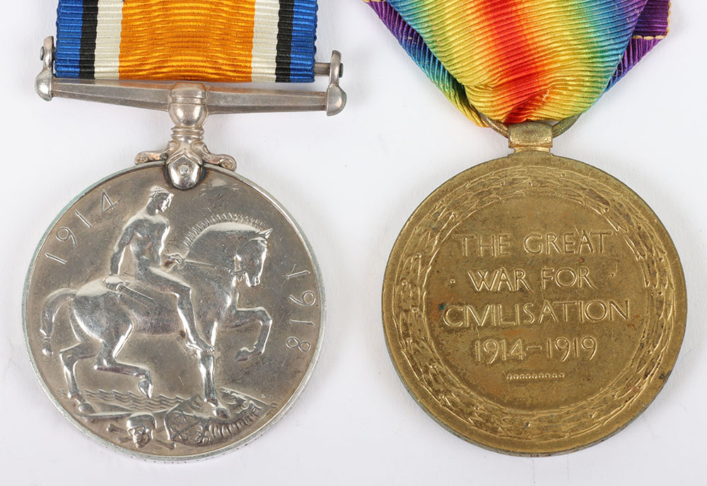 A pair of Great War medals to the Army Veterinary Corps - Image 5 of 5