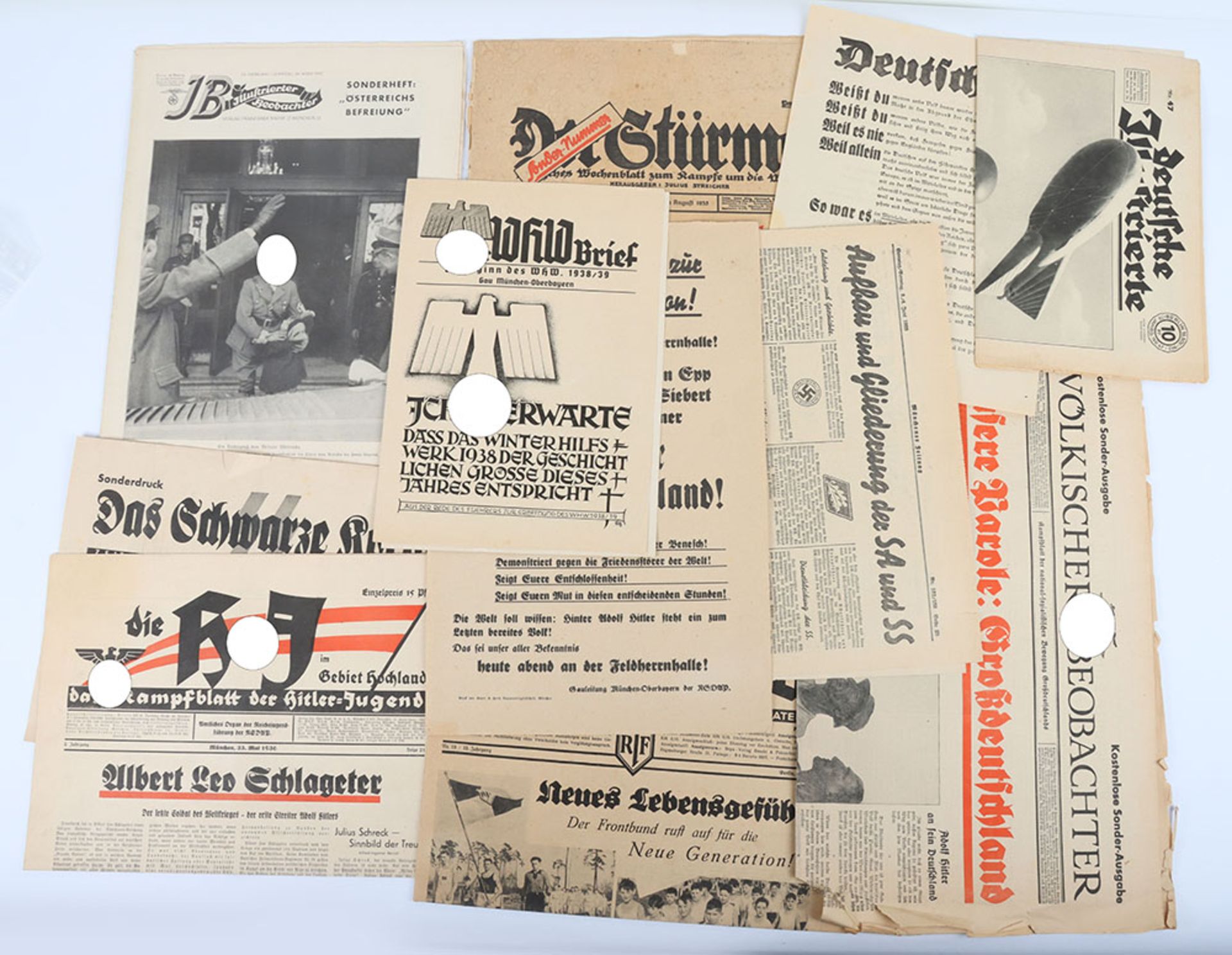 Third Reich Newspapers