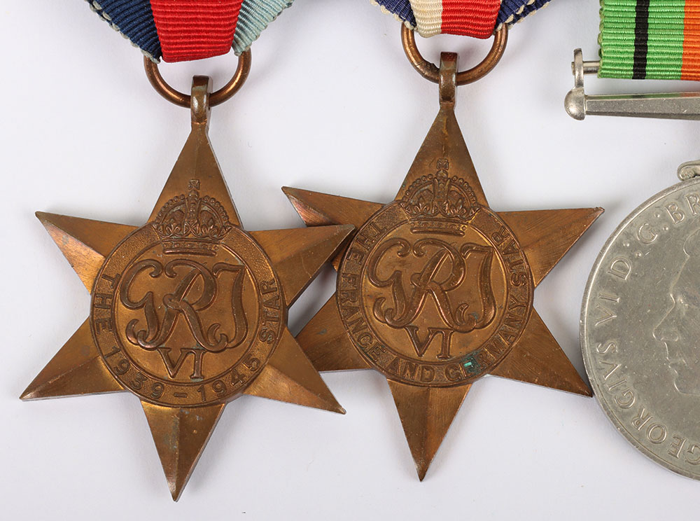 WW2 British Campaign Medal Group of Four - Image 3 of 4