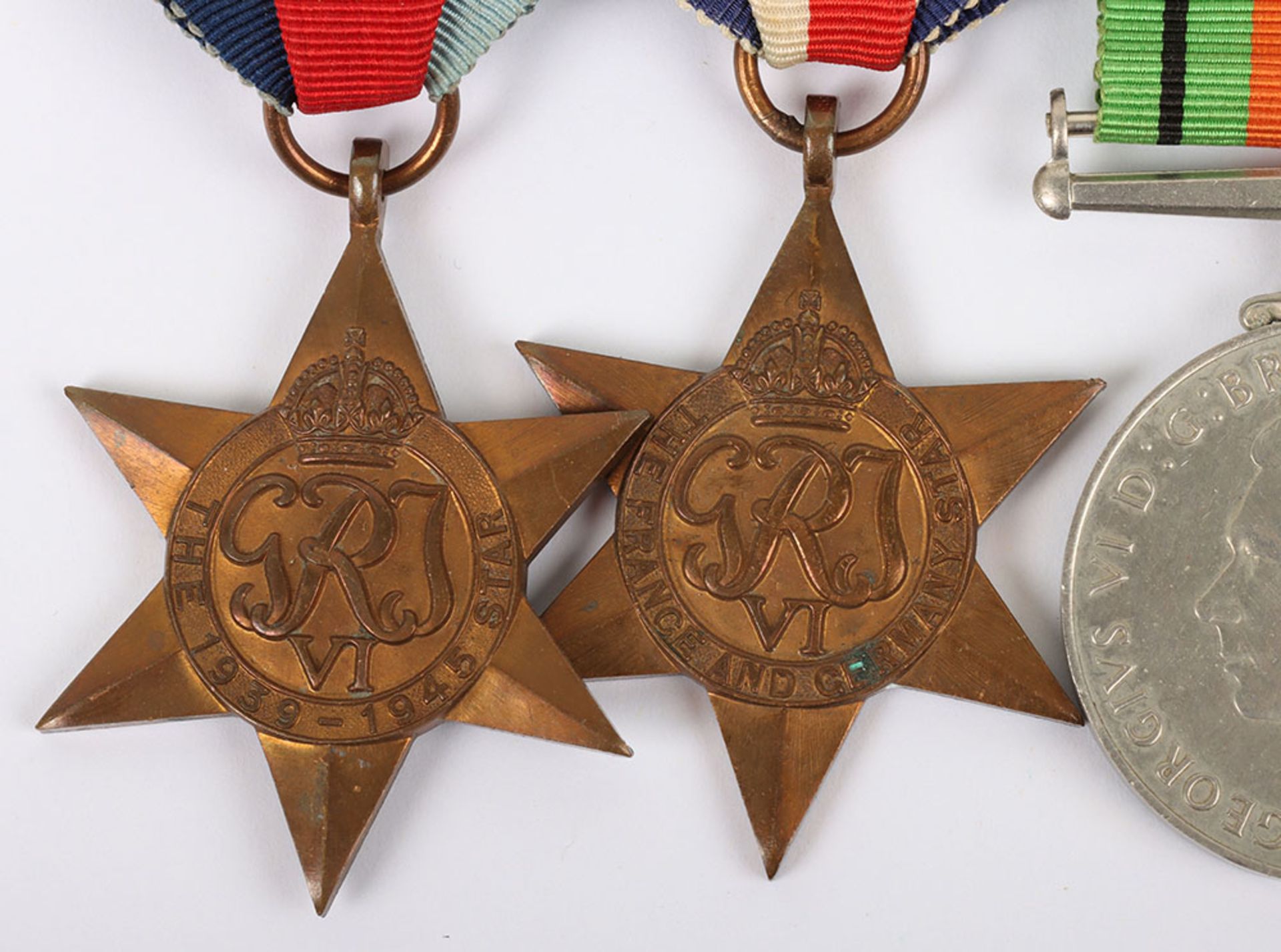 WW2 British Campaign Medal Group of Four - Bild 3 aus 4