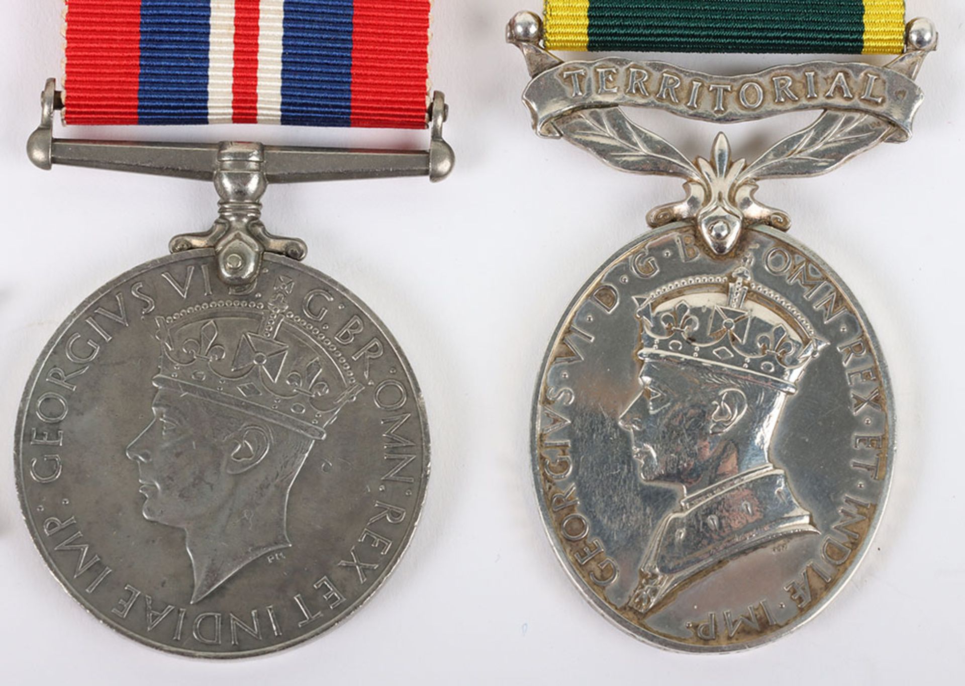 A Second World War Territorial long service group of 4 to the Northamptonshire Regiment - Bild 3 aus 6