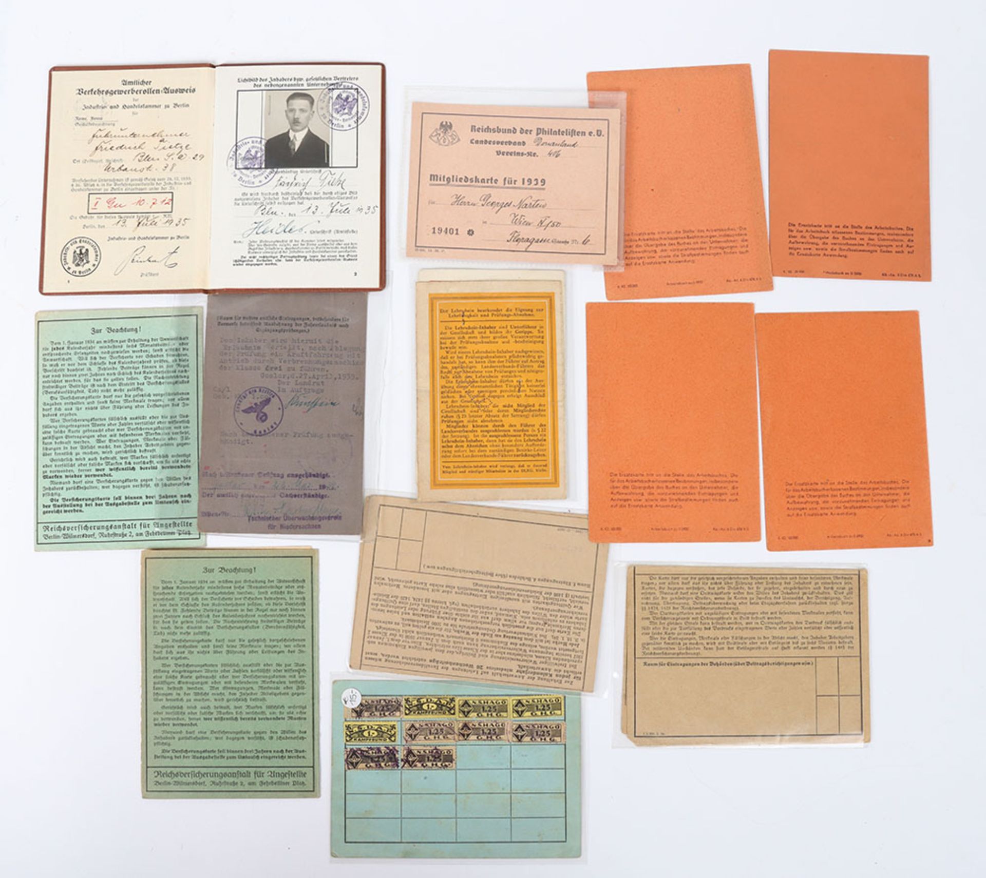 Third Reich German Documents - Bild 3 aus 3