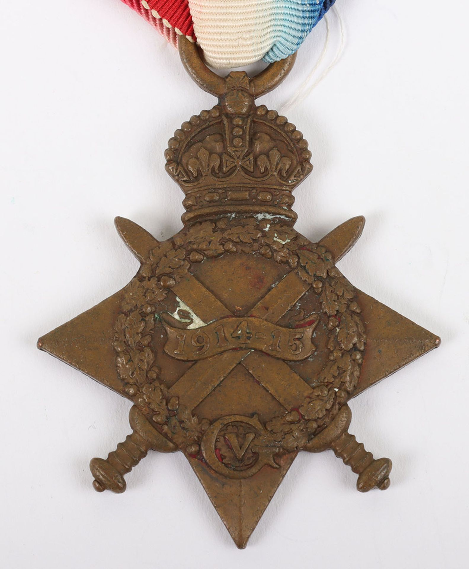 A single 1914-15 Star medal to a 1918 casualty in the 2nf Battalion Northamptonshire Regiment - Image 2 of 4