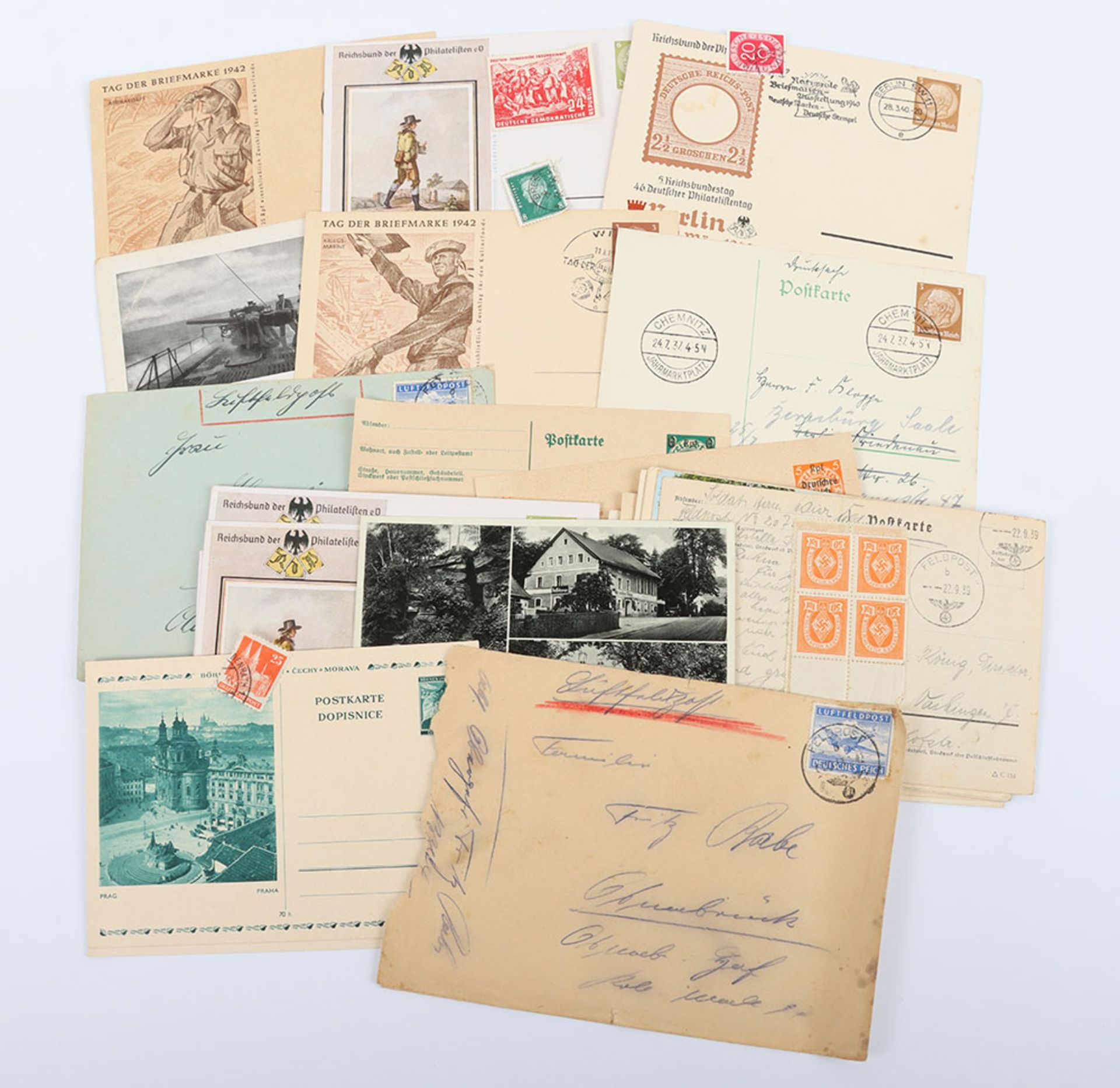 German Third Reich Paperwork/Postal History - Bild 3 aus 6