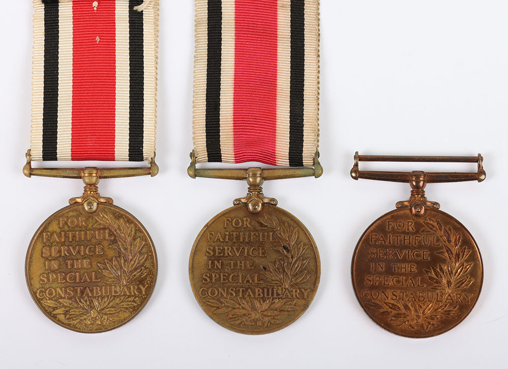 3x George VI Special Constabulary Medals - Image 3 of 3