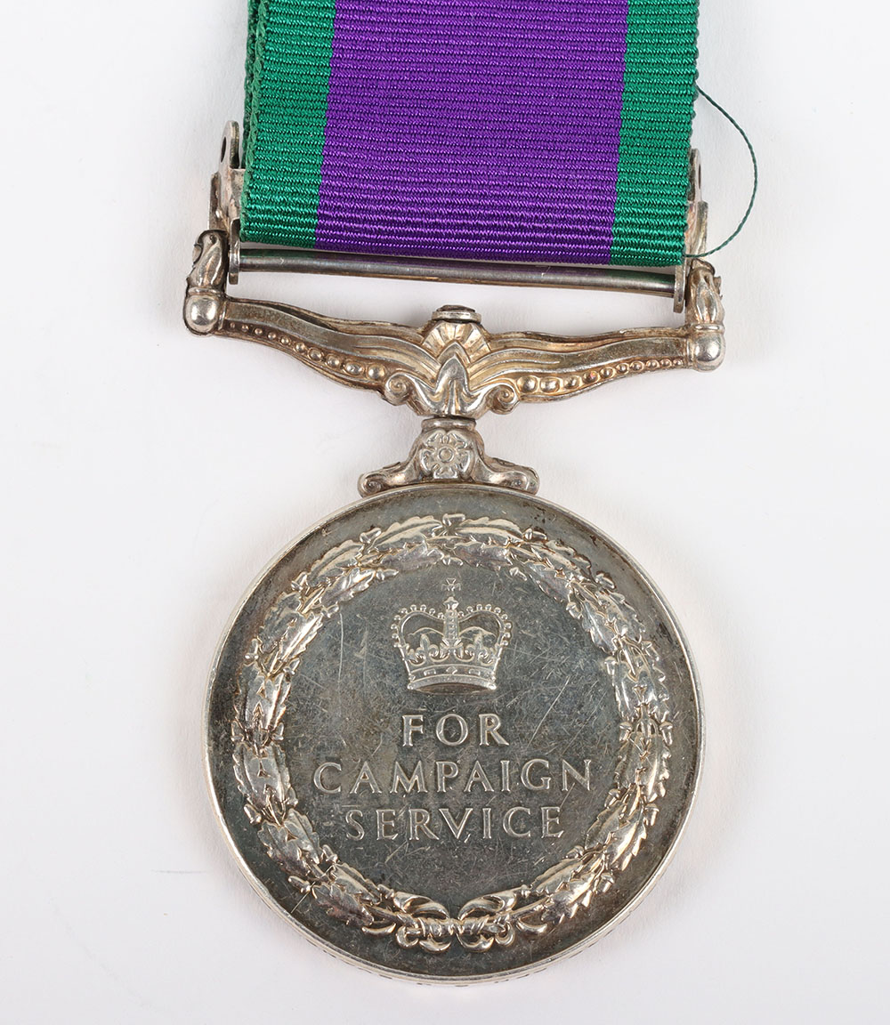 A General Service medal to the Royal Green Jackets for Service in Northern Ireland - Image 4 of 4