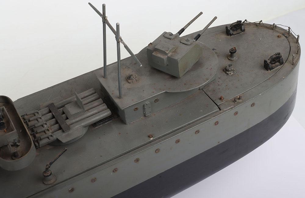 A Scratch Built Royal Naval Destroyer - Image 4 of 11