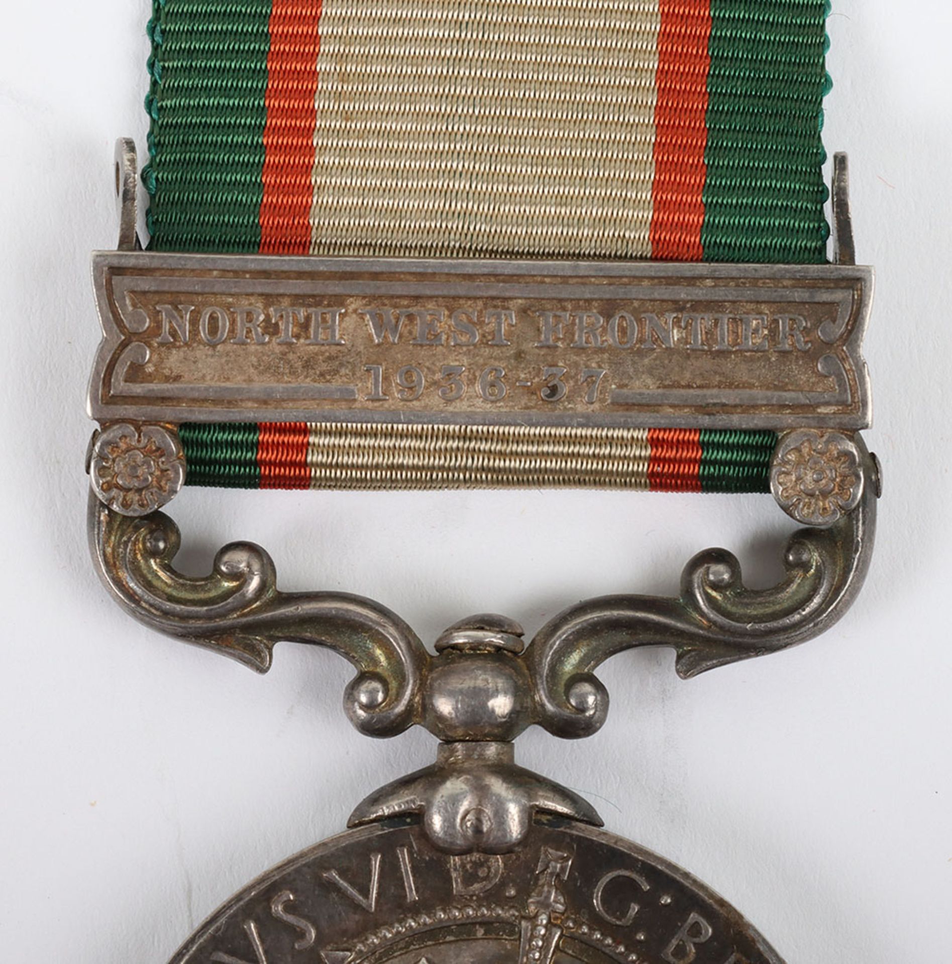 India General Service medal 1936-39 Rajput Rifles - Image 3 of 4