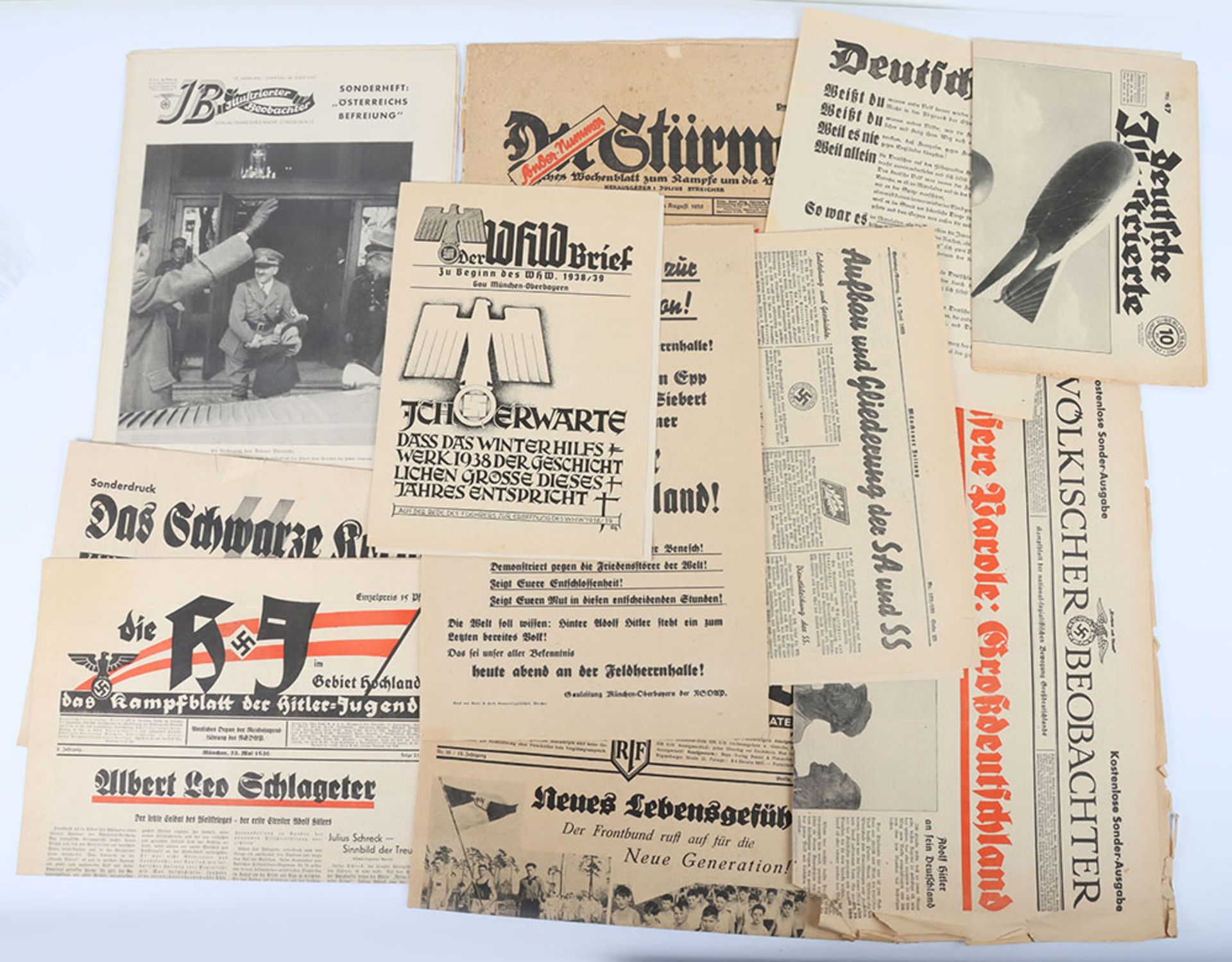 Third Reich Newspapers - Bild 2 aus 9