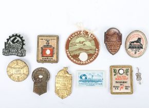 10x German Third Reich Rally / Day Badges