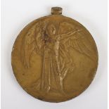 A single Great War Victory medal to a recipient in the 1/5th South Staffordshire Regiment who was ki