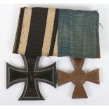 WW1 German Iron Cross Pair