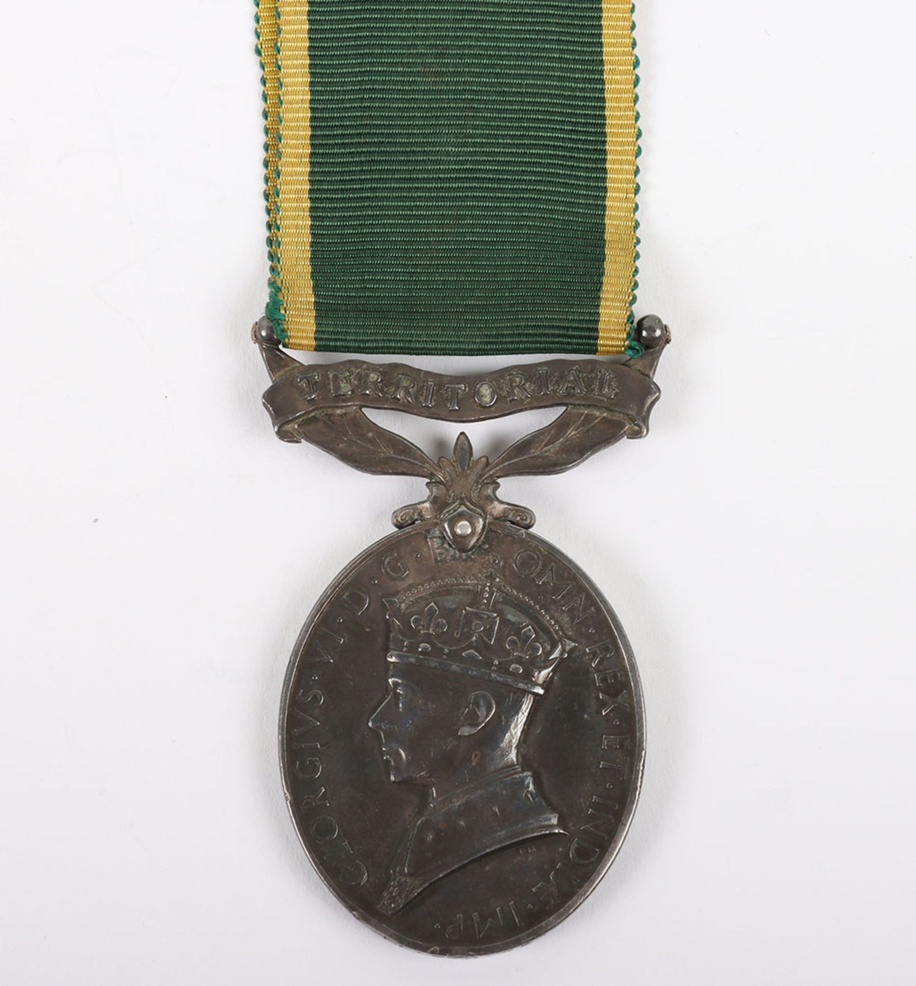 An Efficiency medal to an Officer in the Royal Artillery
