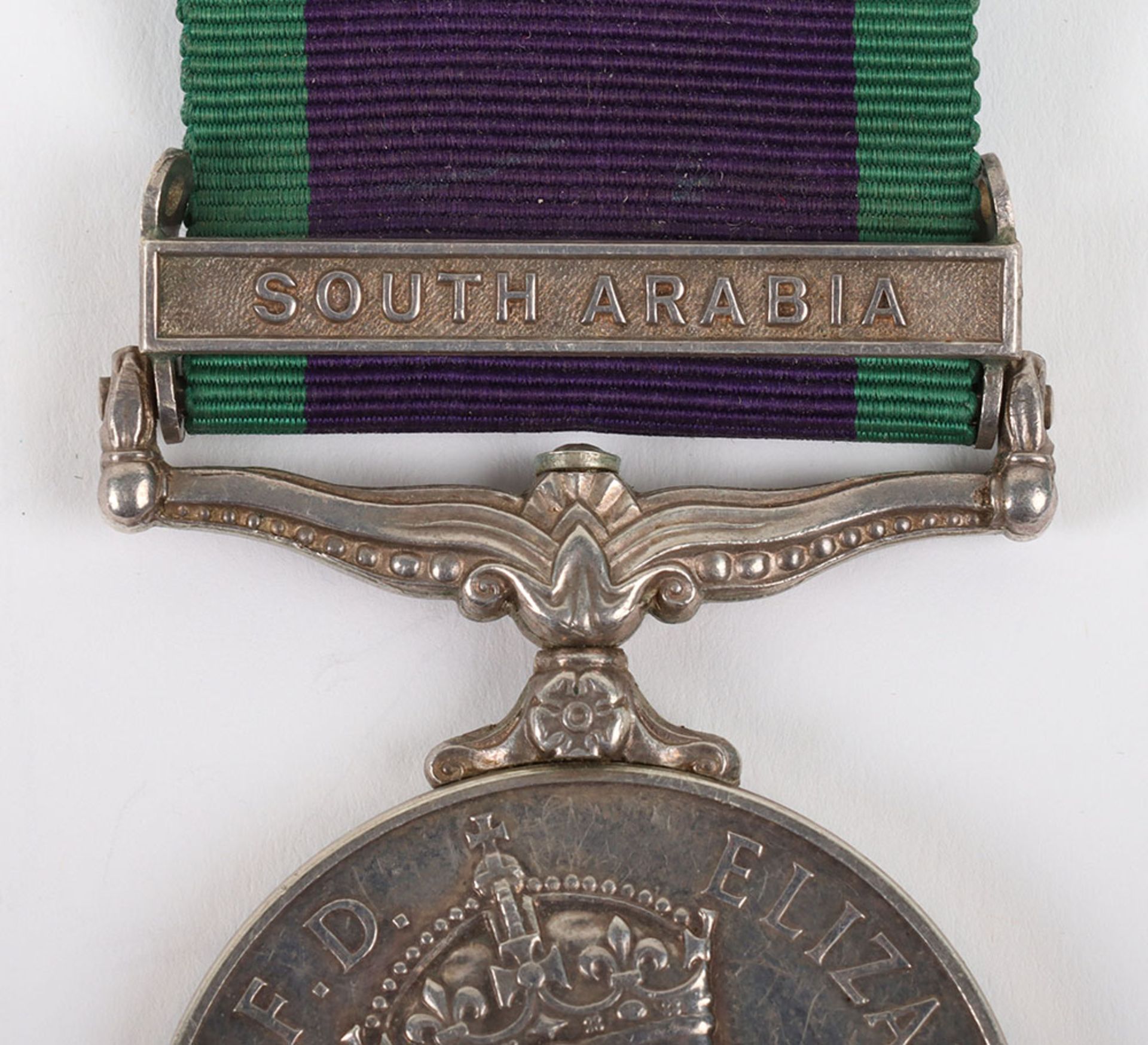 A General Service medal to the Royal Anglian Regiment for service in South Arabia - Bild 2 aus 4