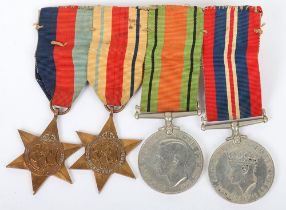 WW2 British Campaign Medal Group