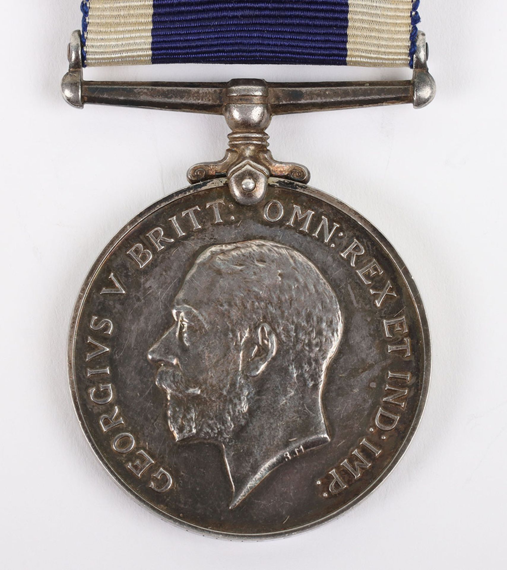 A single Royal Navy Long Service and Good Conduct medal to H.M.S Defiance - Bild 2 aus 5