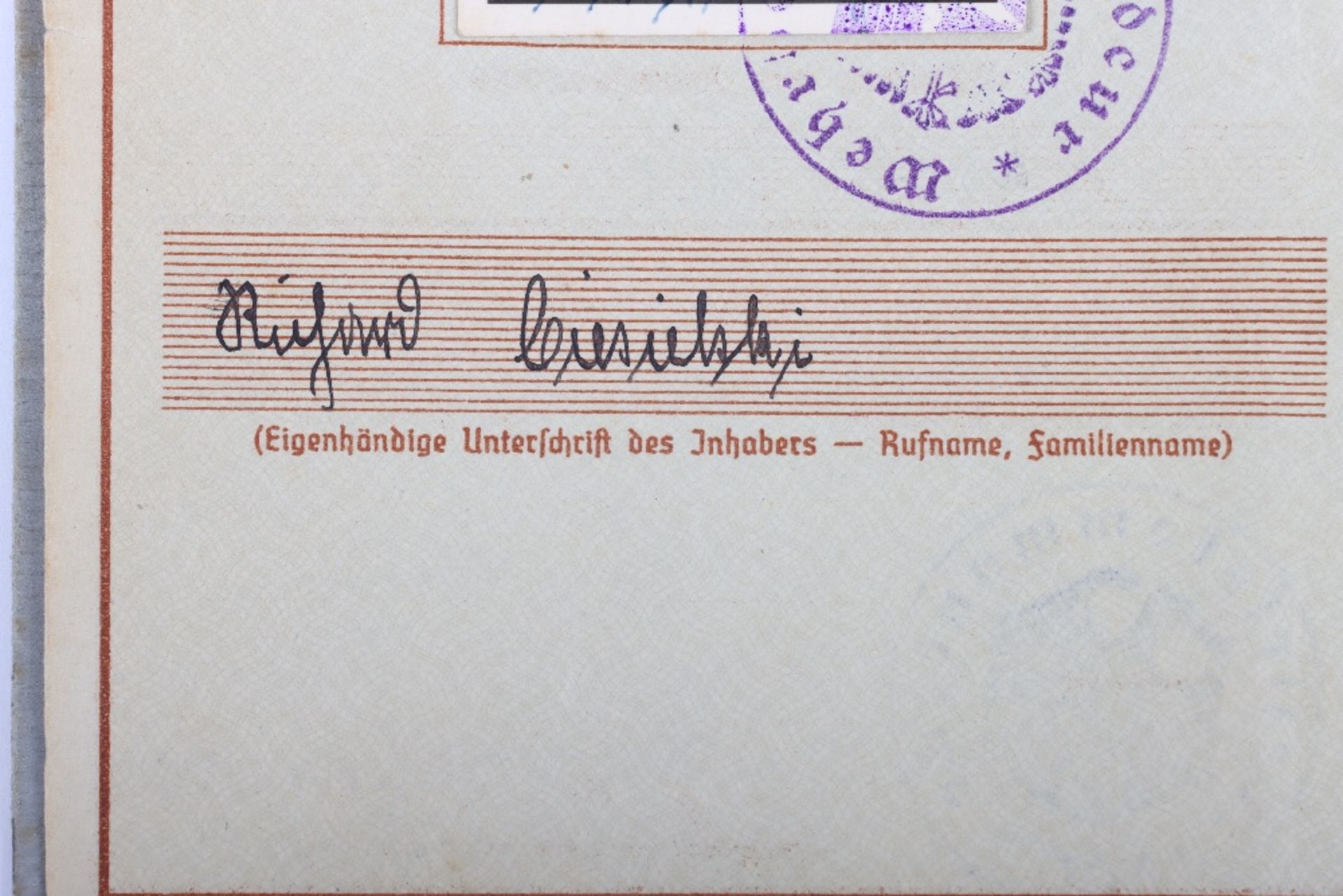 WW2 German Wehrpass to Uffz. Erhard, Art. Rgt.248, Art Rgt 47, KIA Russia 13.8.1943 - Bild 6 aus 21