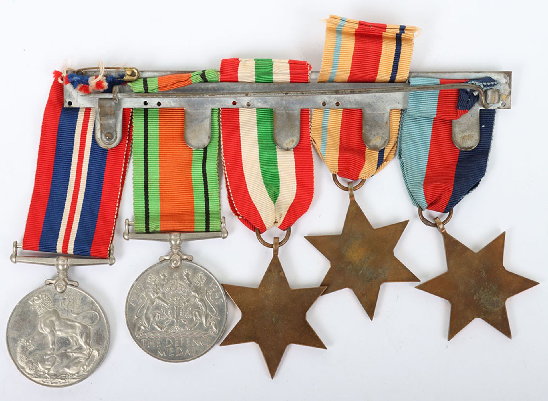 WW2 British Campaign Medal Group - Image 2 of 4