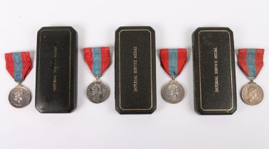 4x Elizabeth II Imperial Service Medals