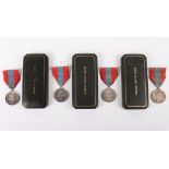 4x Elizabeth II Imperial Service Medals