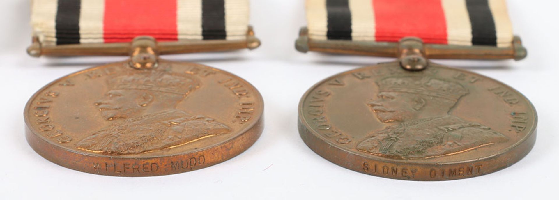4x George V Special Constabulary Medals - Bild 3 aus 4