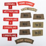 British WW2 and Second Phase Home Guard Cloth Insignia