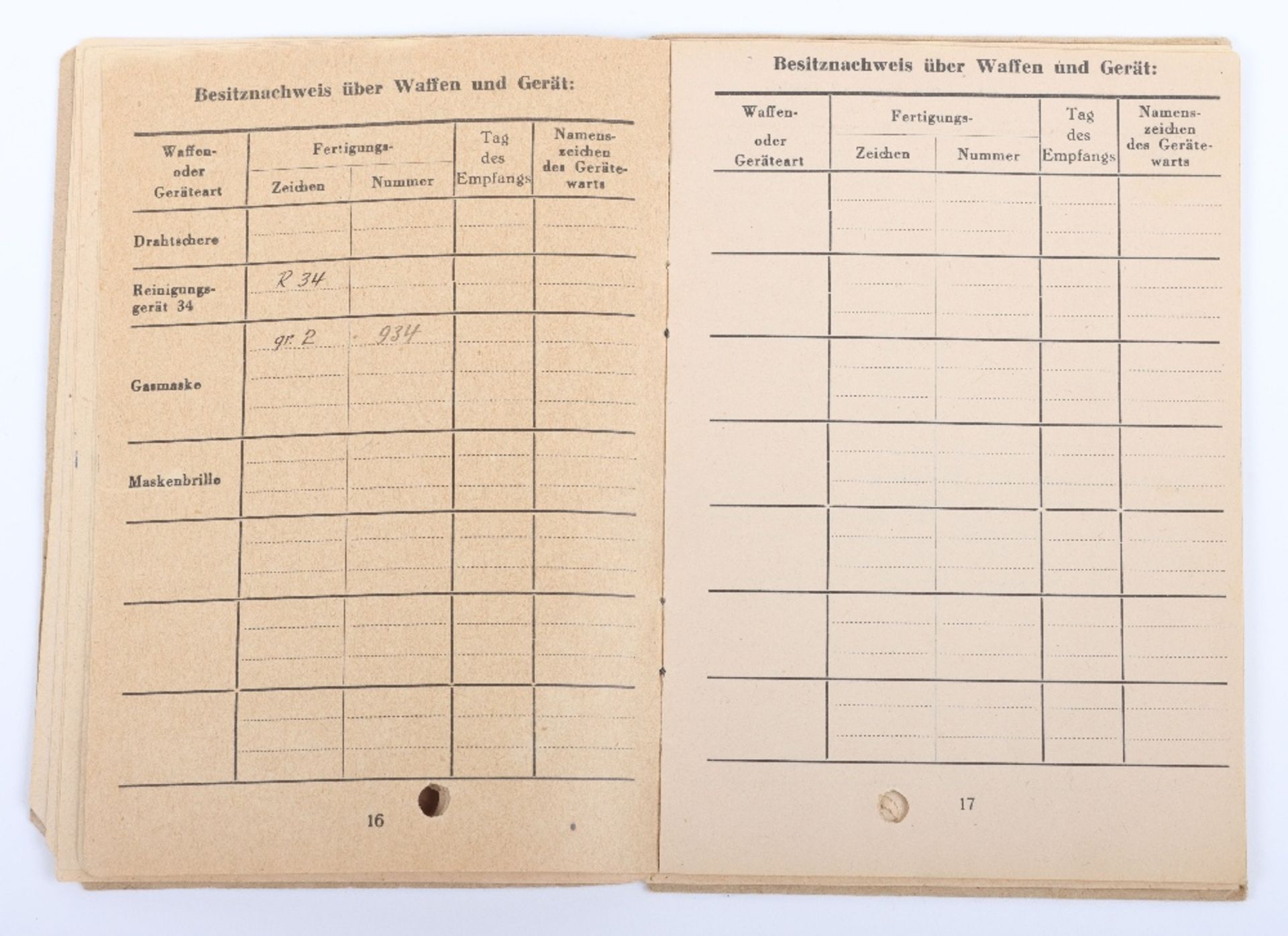 WW2 German SS-Polizei Soldbuch to Bez. Oberwachtm. d Gend. B. Marquardt. Shrapnel wound Feb. 1945. C - Bild 7 aus 14