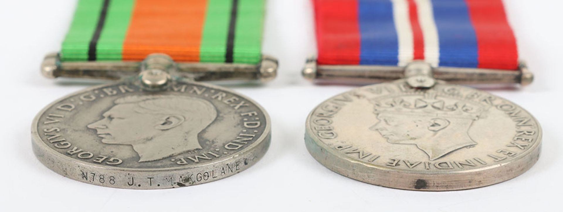 A pair of Second World War medals to a soldier in the South African Armed Forces - Bild 3 aus 4