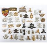 Assortment of British Regimental collar badges