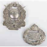 Scarce Indian Army Hallmarked Silver Zhob Levy Corps Pouch Badge