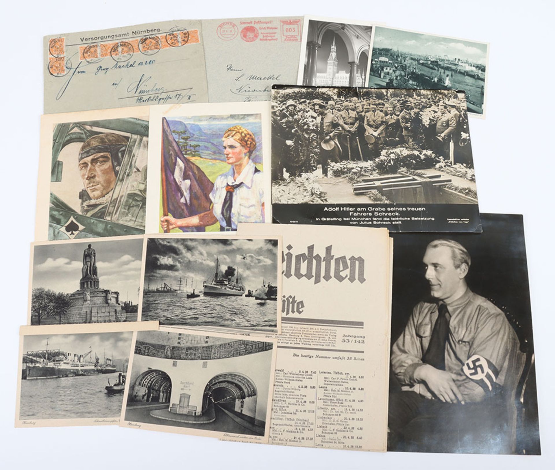 German Third Reich Ephemera - Bild 3 aus 4