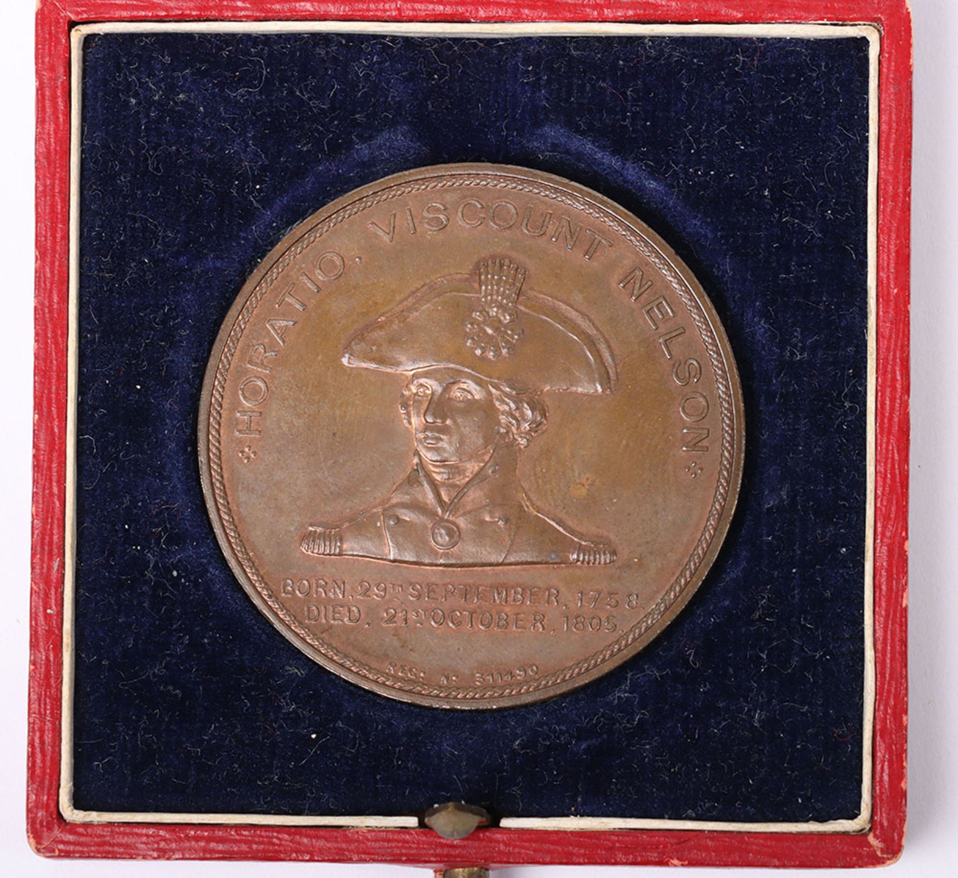 Lord Nelson – Foudroyant Lord Nelson Flagship Commemorative Medallion - Bild 4 aus 5
