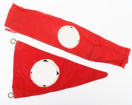 Third Reich NSDAP Bike Pennant