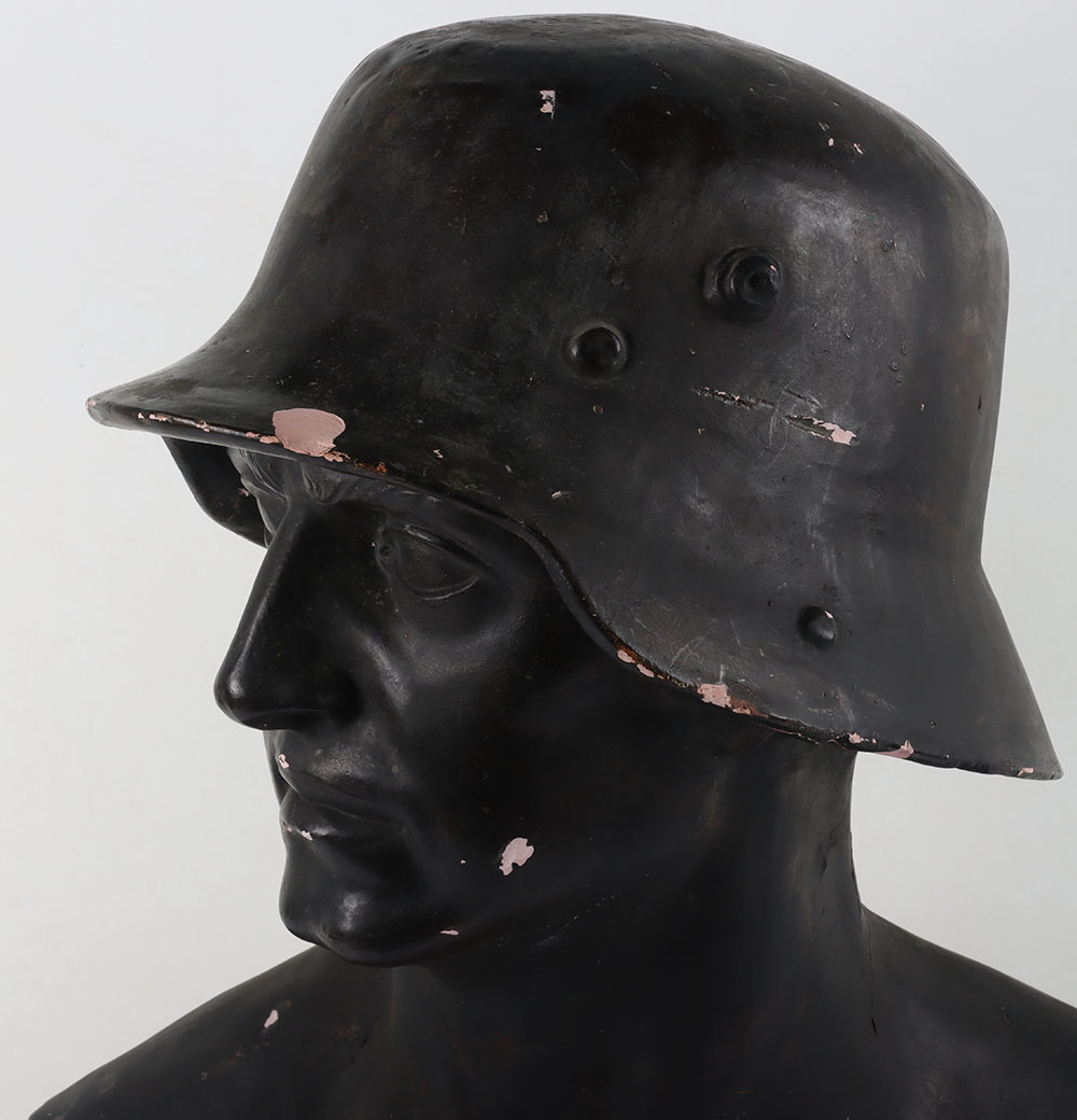 Large Bust in the Form of ‘The Hero German Soldier’ - Image 2 of 8