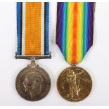 Great War pair of medals to the Leicestershire Regiment