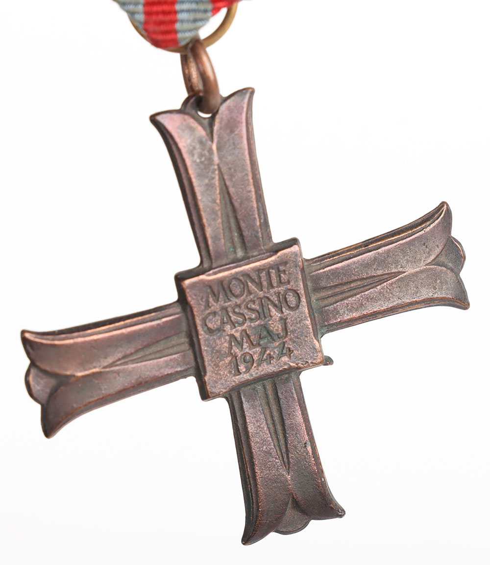 WW2 Polish Monte Cassino Cross - Image 5 of 5